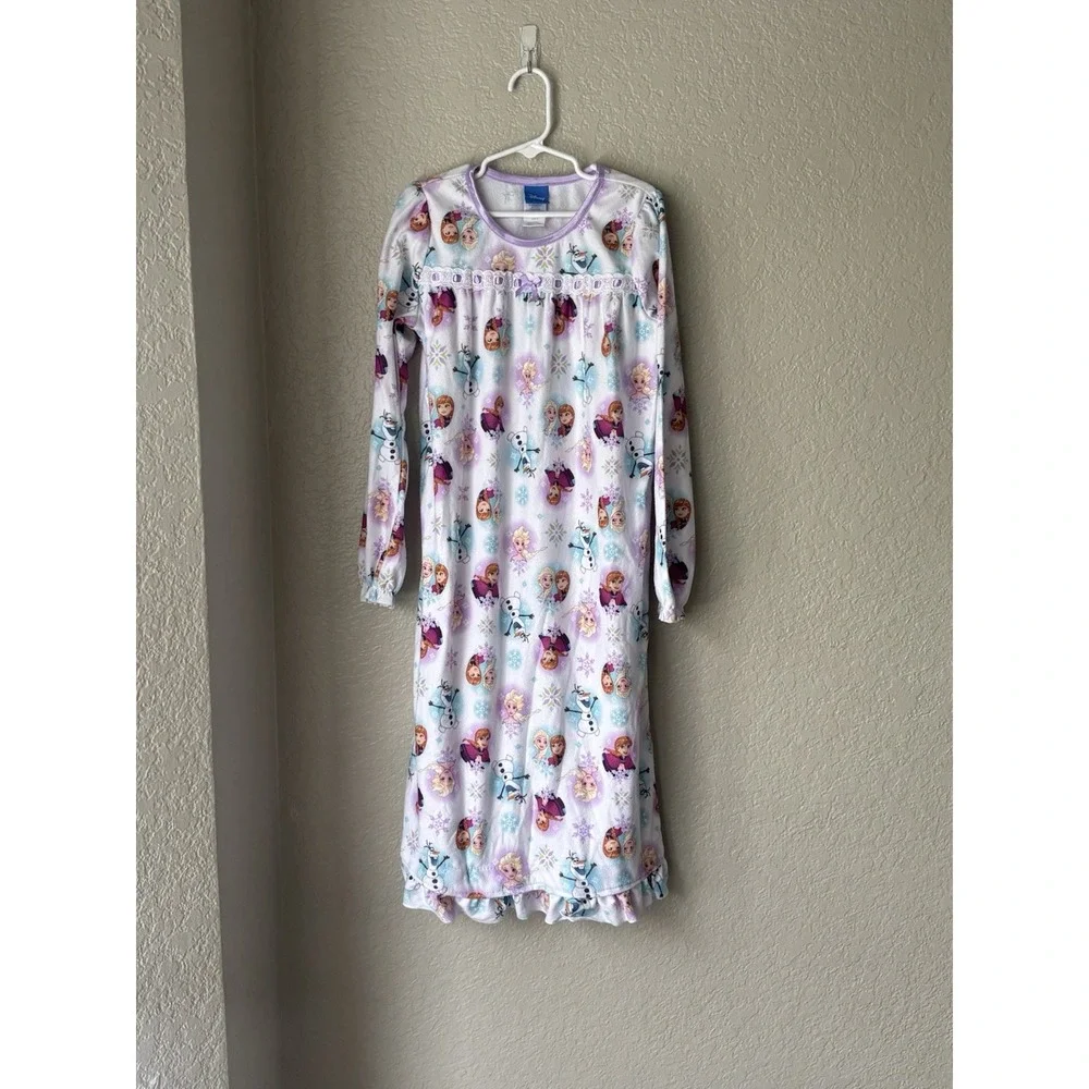 Girl's Disney Frozen PJ Gown Size 8